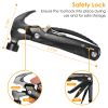 12 in 1 Hammer Multitool Portable Stainless Steel Mini Hammer Survival Tool Camping Gear Unique Gifts for Dad Husband Brother Boyfriend