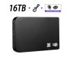 Original High-speed 16TB Portable External Solid State Hard Drive USB3.0 Interface HDD Mobile Hard Drive For Laptop/mac