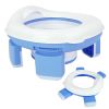 Portable Toddler Potty Toilet Foldable Potty Training Seat Cover with Splash Guard