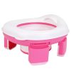 Portable Toddler Potty Toilet Foldable Potty Training Seat Cover with Splash Guard