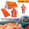 Outdoor Life Bivy Emergency Sleeping Bag Thermal Keep Warm Waterproof Mylar First Aid Emergency Blanke Camping Survival Gear